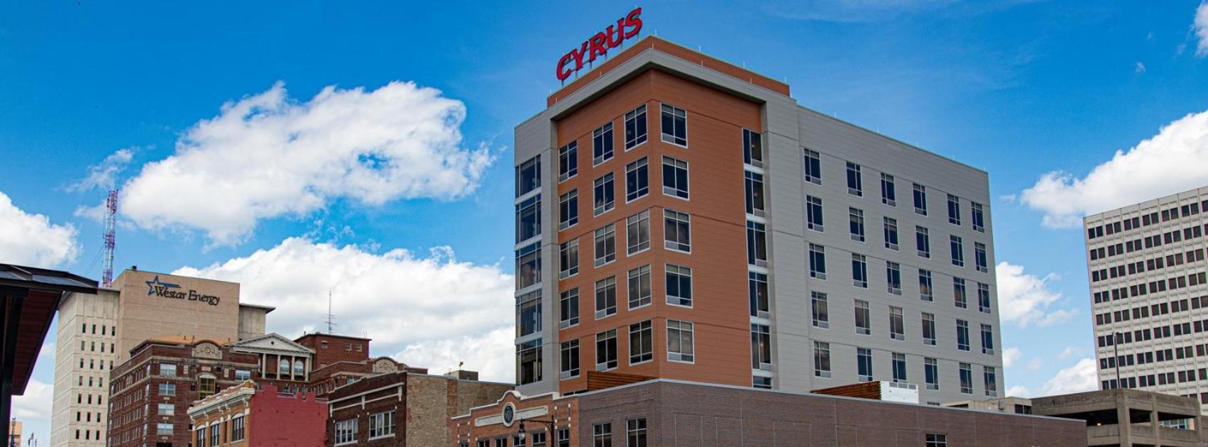 Cyrus Hotel, Topeka, A Tribute Portfolio Hotel Exteriér fotografie
